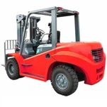 Dubbla framhjul Dieselgaffeltruck 7 Ton
