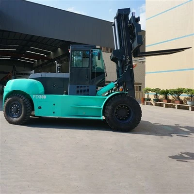 Stor hydraulisk driven dieseltruck